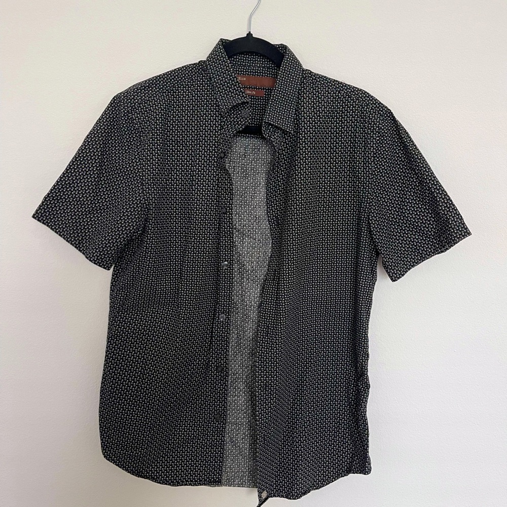 Men’s Short sleeve casual button up